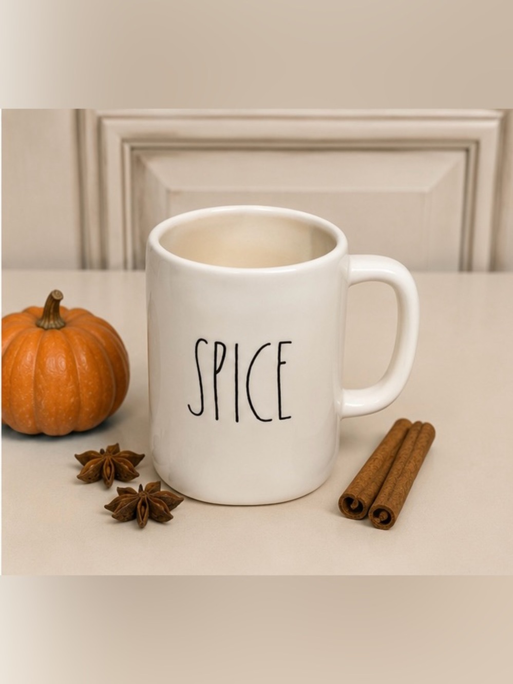 Rae Dunn White Spice Mug - Picture 5 of 7